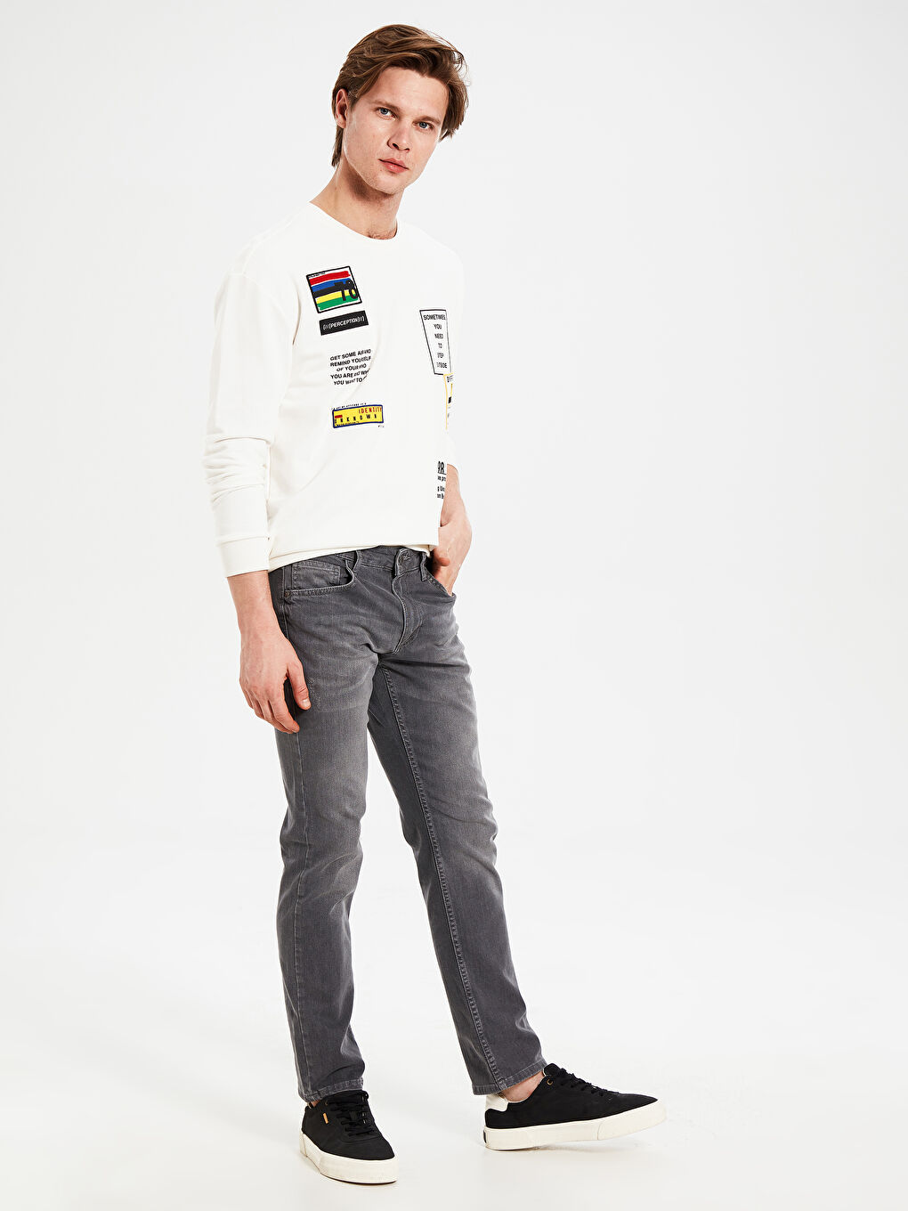 LCW Jeans 750 Slim Fit Jeans -0S0213Z8-GRD