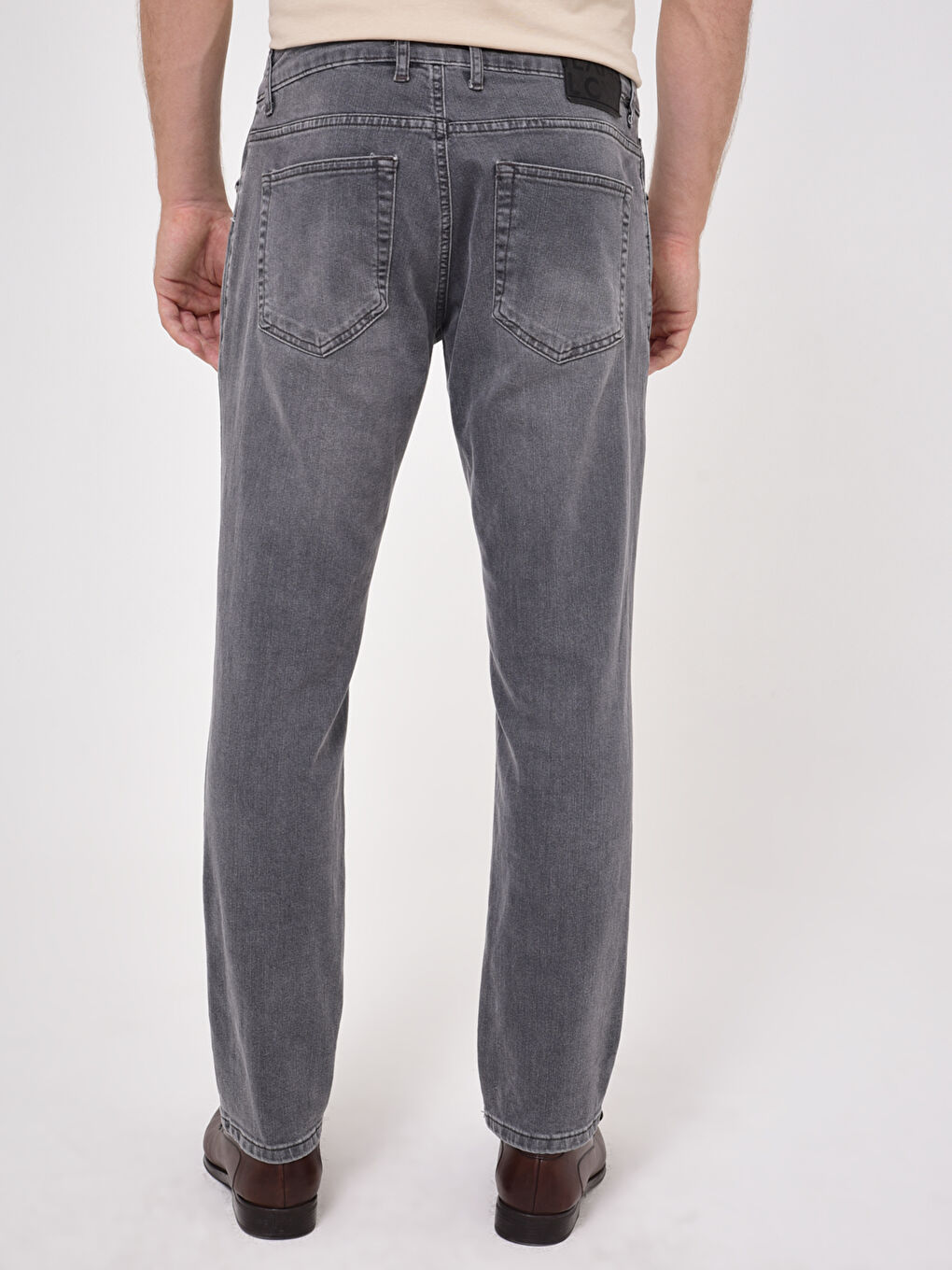 Gri 779 Regular Fit Jean Pantolon-3
