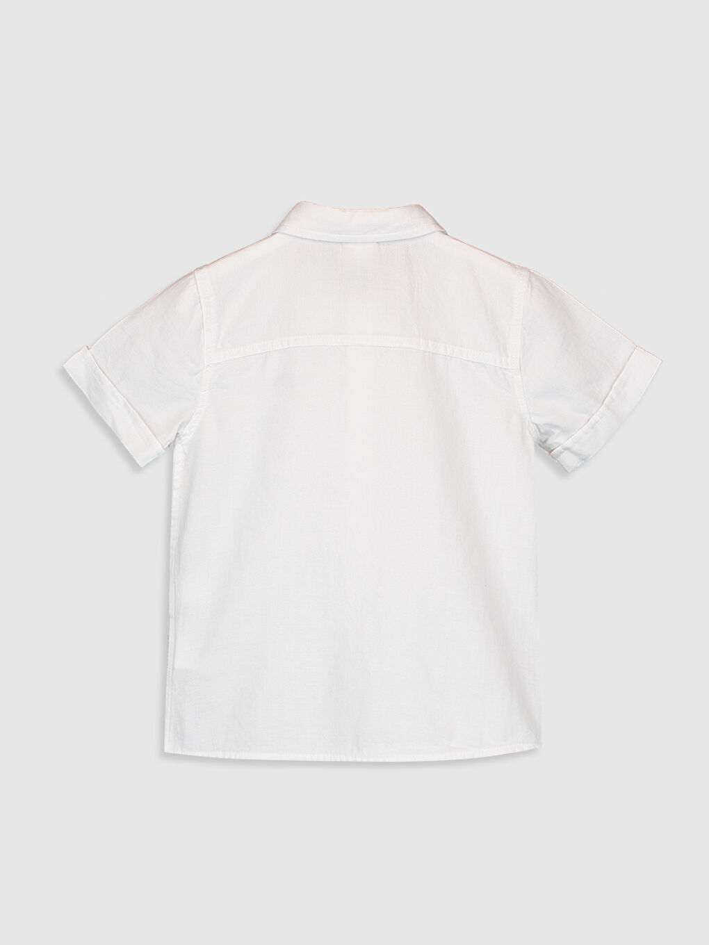 Beyaz Erkek Bebek Gömlek ve Papyon-1