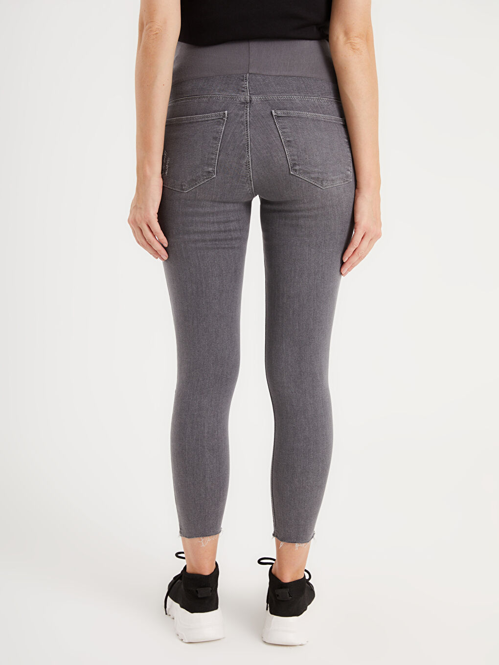 عطارد جينز الأمومة بقصة ضيقة-4