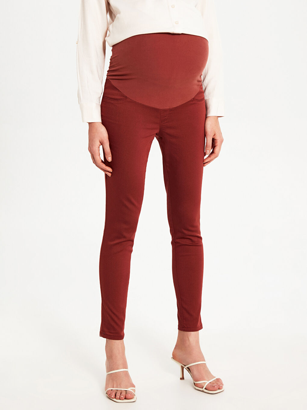 Skinny Maternity Trousers-2