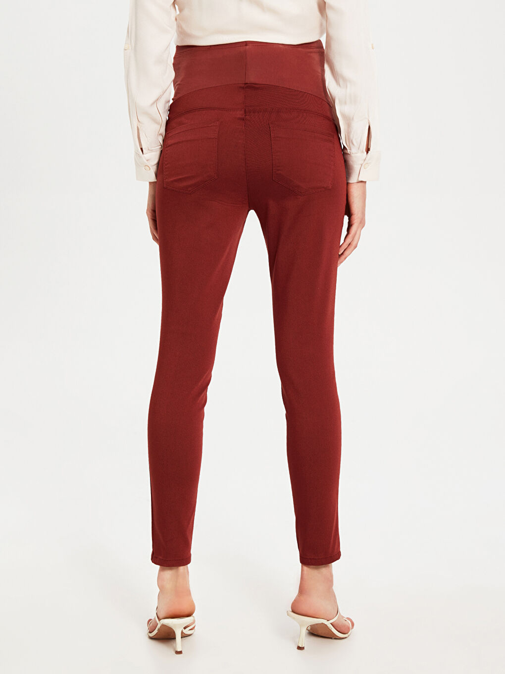 Skinny Maternity Trousers-3