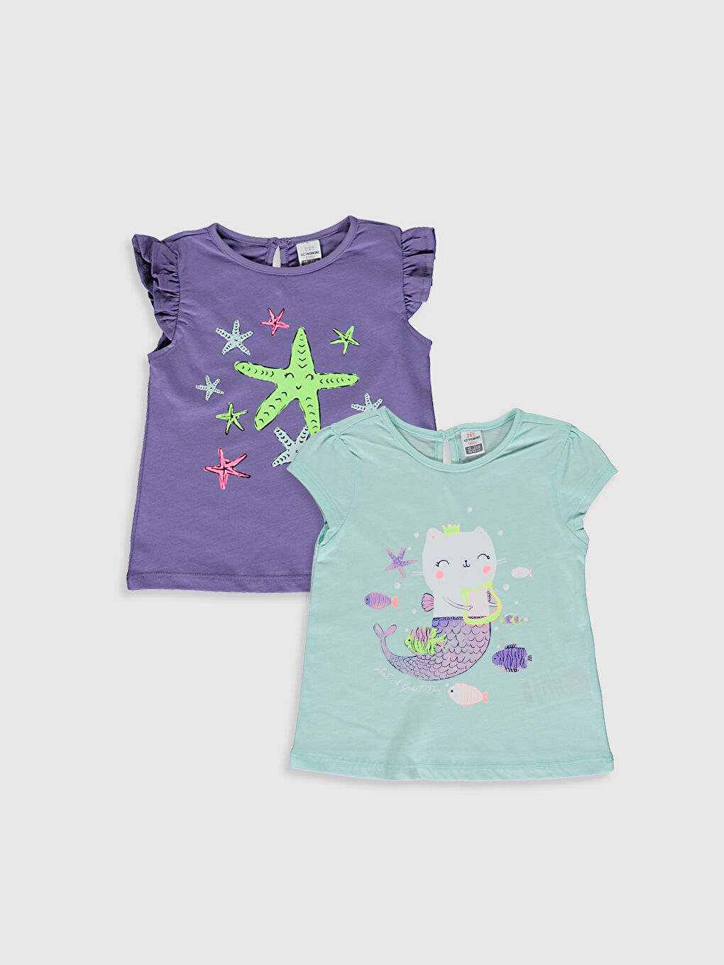 2-pack Baby Girl's Printed T-Shirt