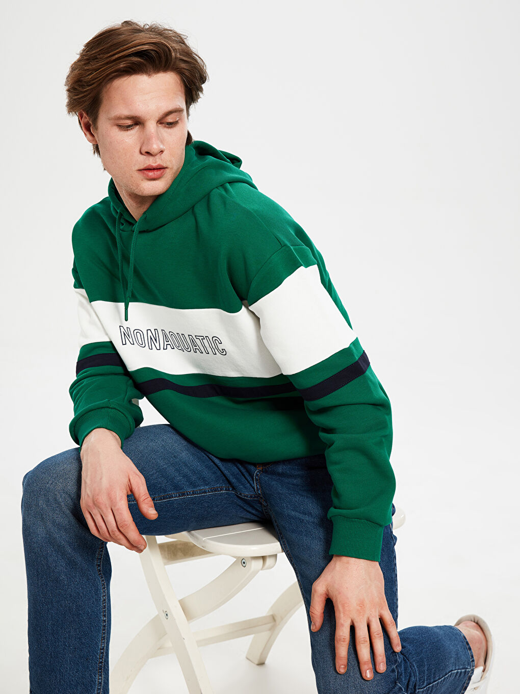 Long Sleeve Men's Hoodie-1