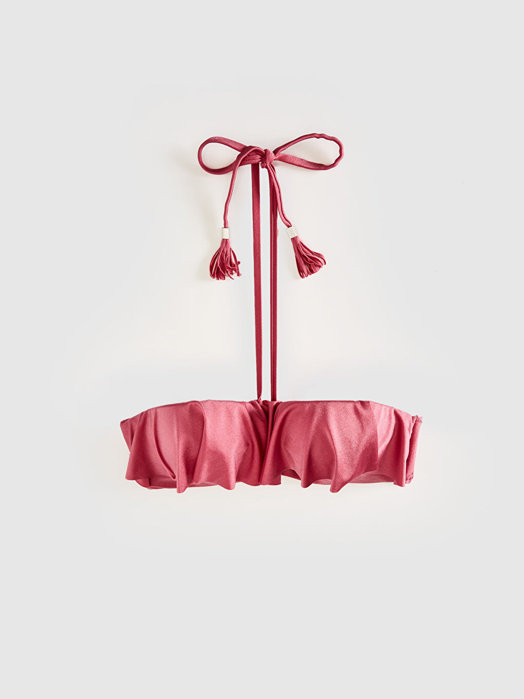 LCW DREAM Ruffle Detailed Bandeau Bikini Top -0S0812Z8-CS3