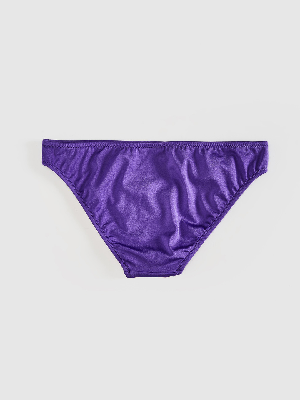 Plain Raschel Fabric Women's Bikini Bottom-1