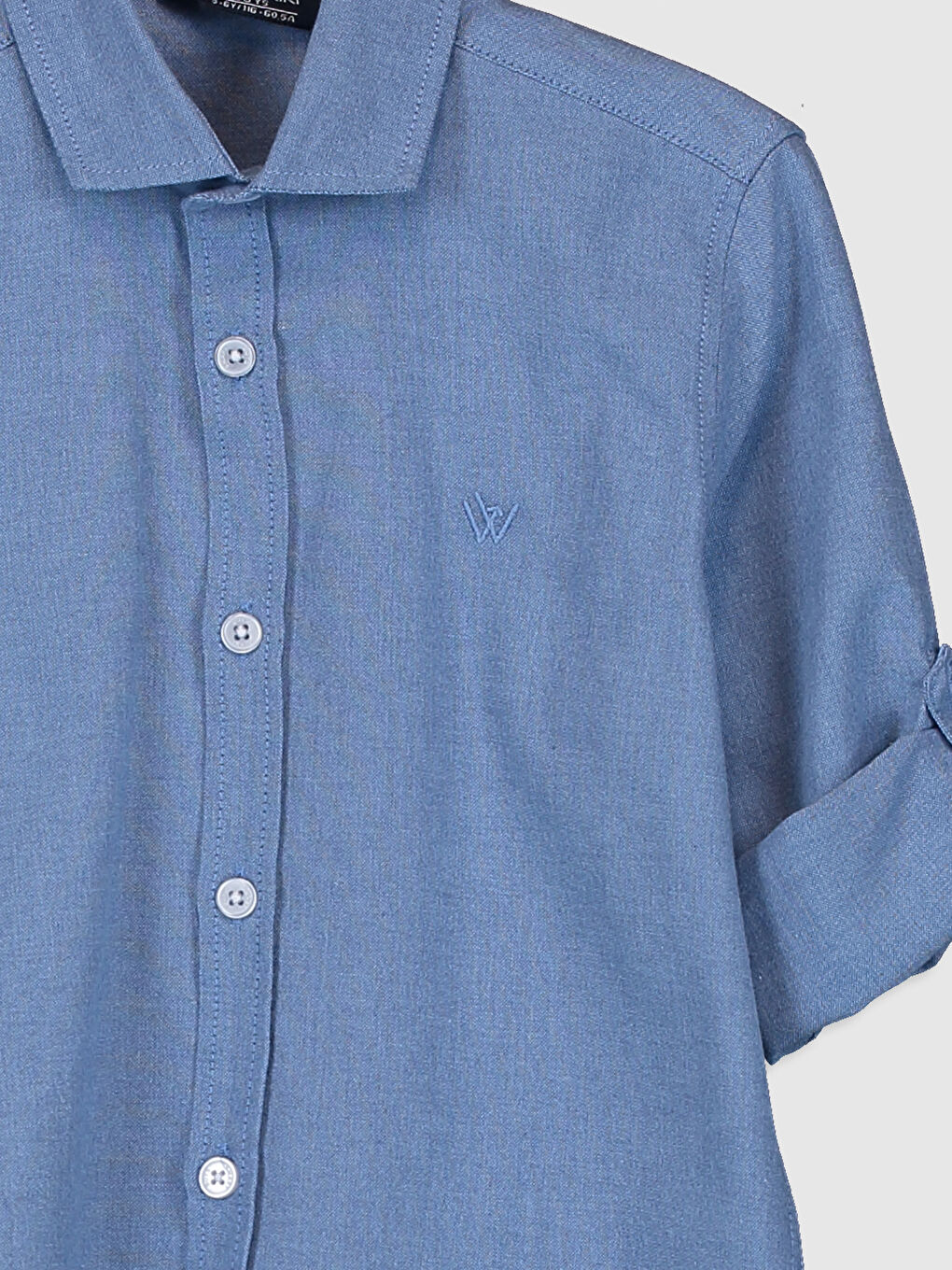 Boy's Long Sleeve Oxford Shirt-2