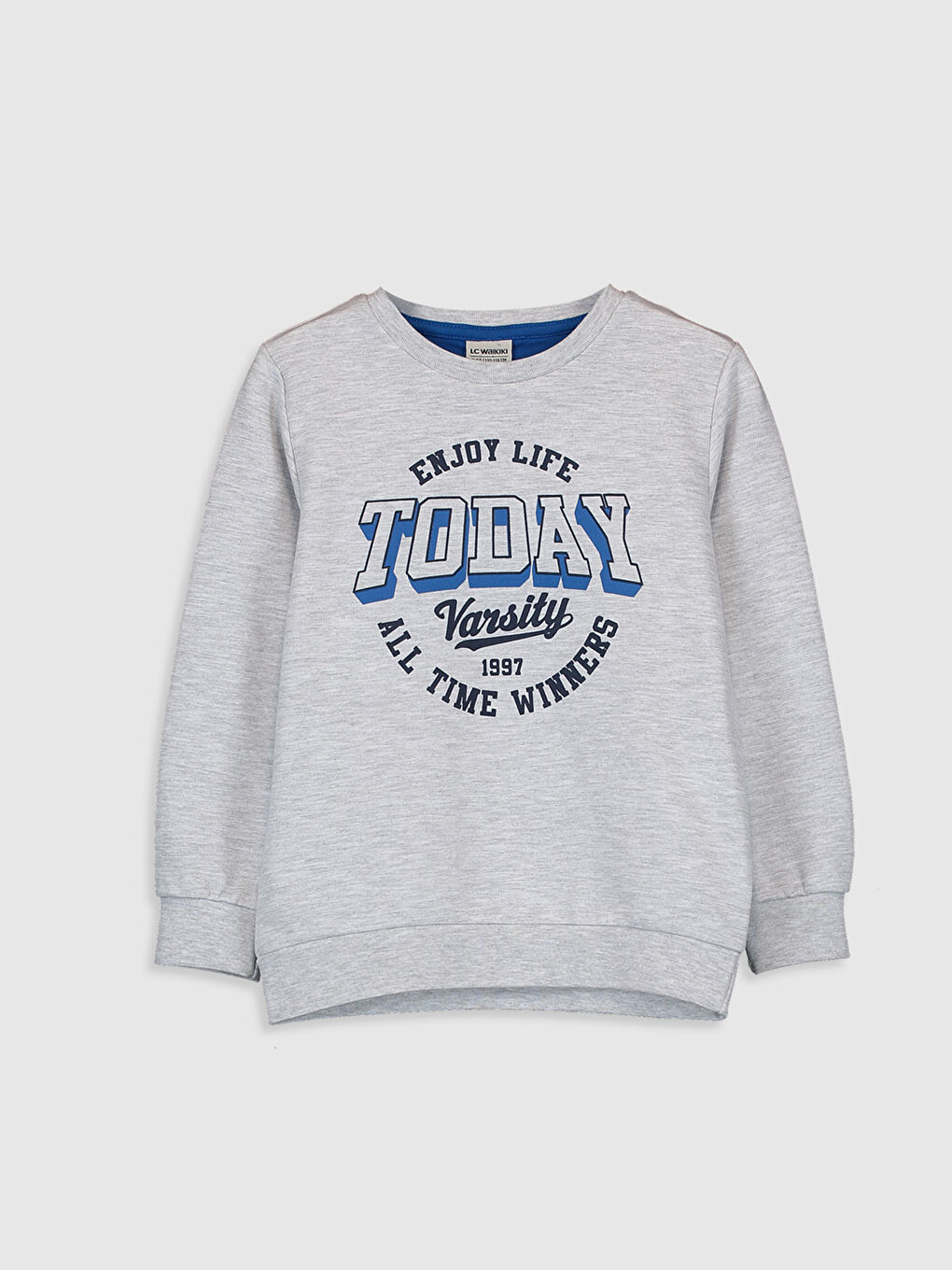 Мальчики Серый Свитшот-1