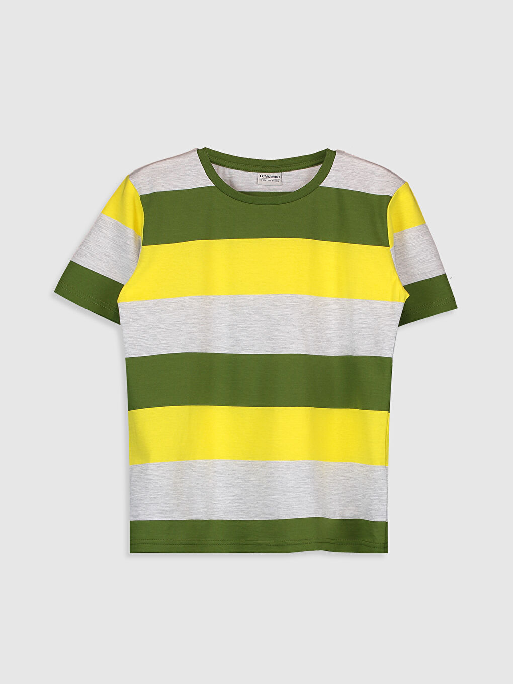 Хлопковая футболка в полоску для мальчиков