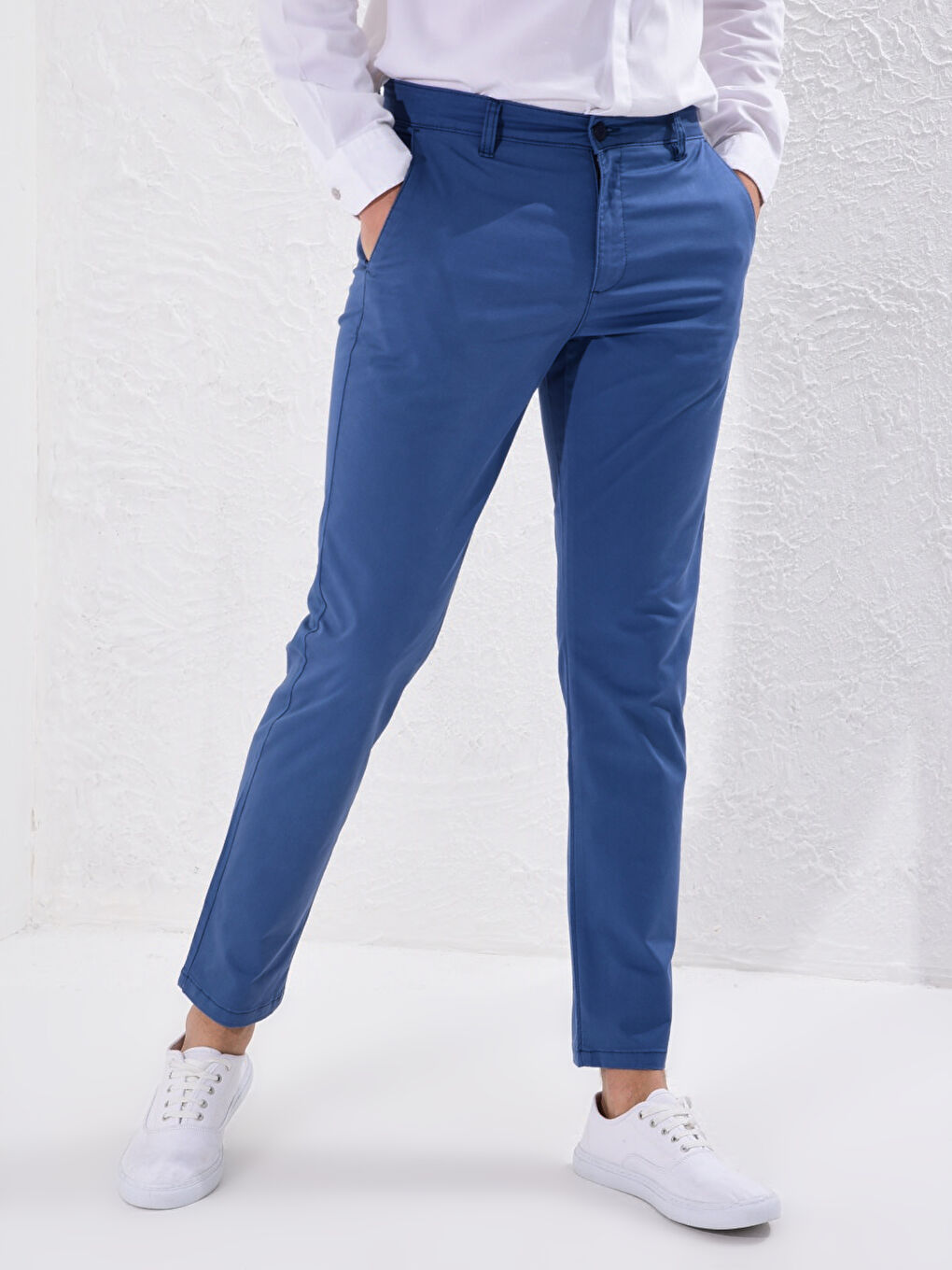 LC Waikiki Slim Fit Gabardine Chino Trousers -0S1740Z8-Q6Y