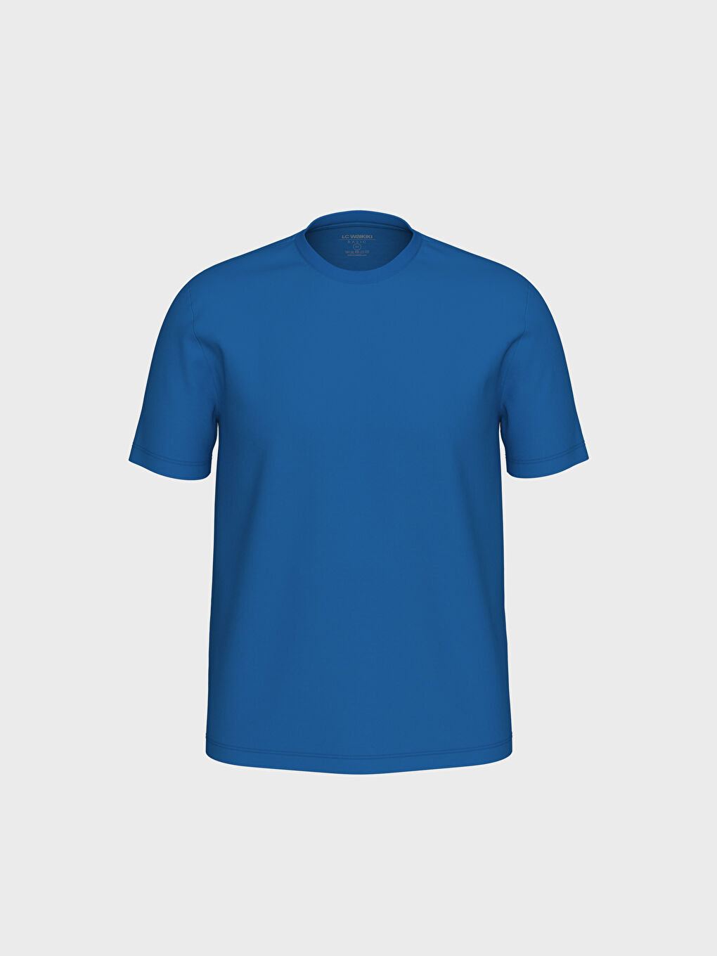 Mavi Bisiklet Yaka Basic Penye Tişört-1