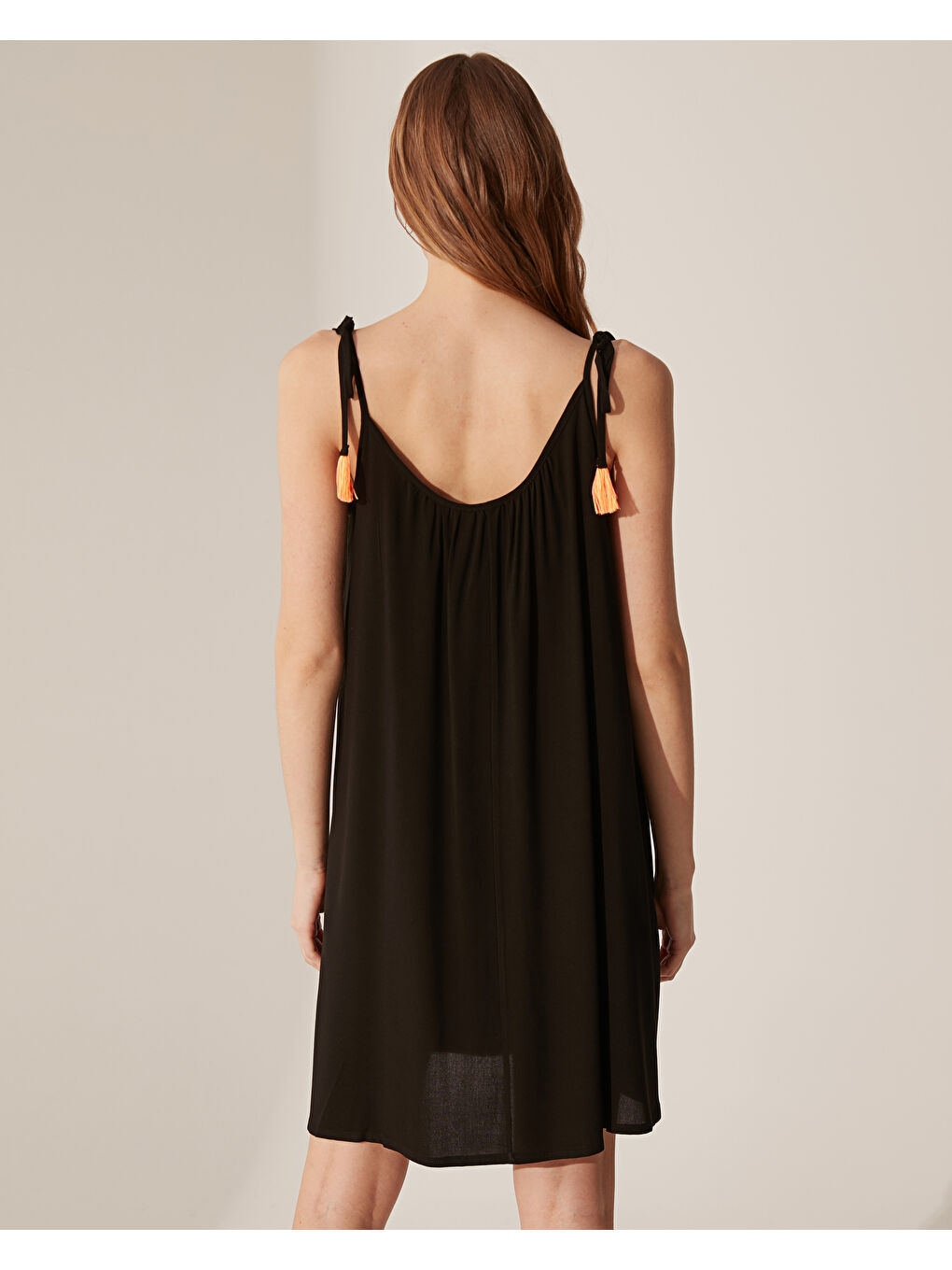 Robe en Popeline Sans Bretelles pour Femmes Ajustement Standard-3