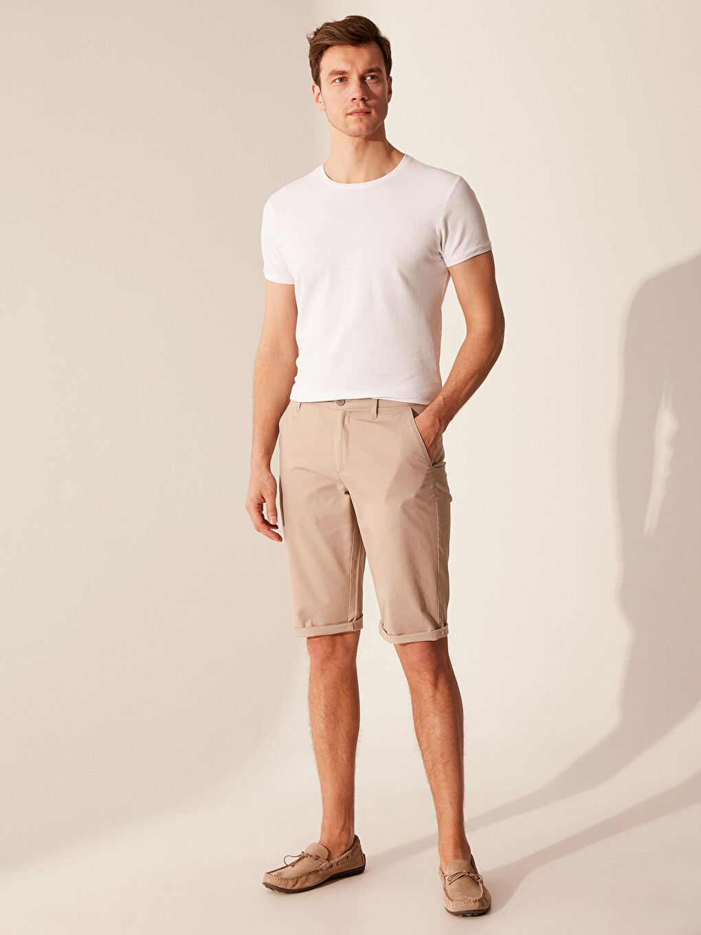 Regular Fit Bermuda Shorts