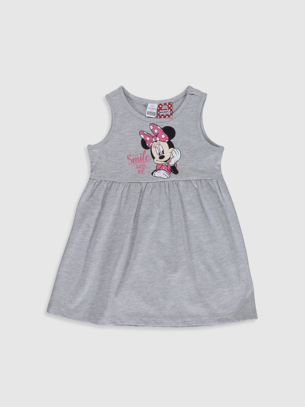 LCW baby فستان بناتي مطبوع ميني ماوس -0S2468Z1-CT3