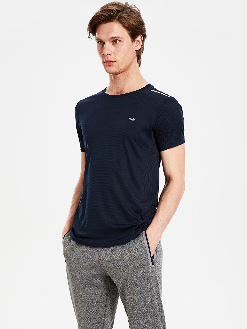Crew Neck Active Sport T-shirt