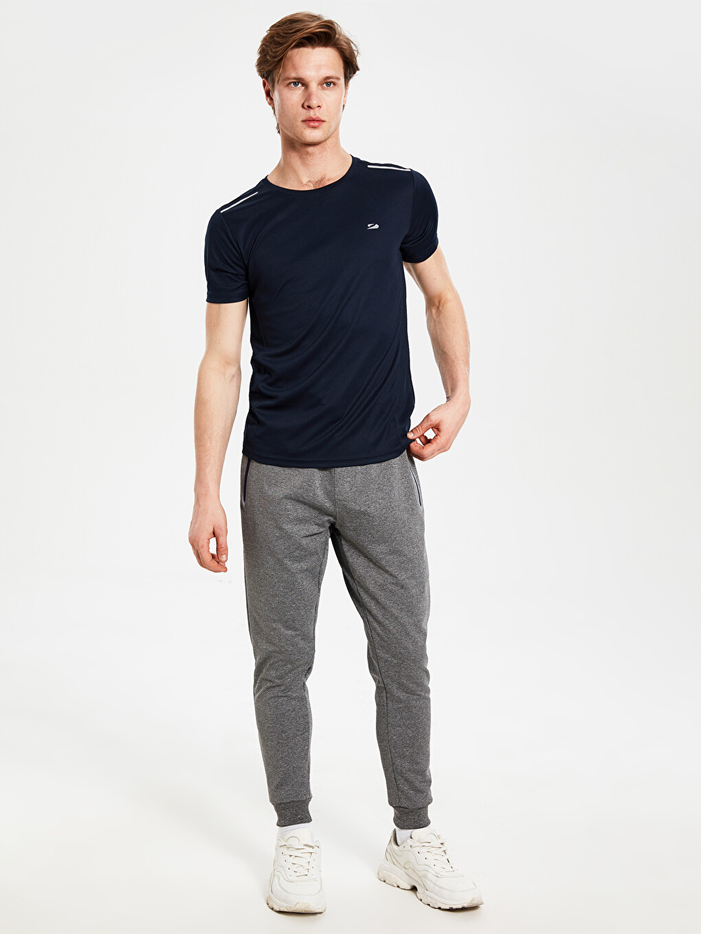 Crew Neck Active Sport T-shirt-4