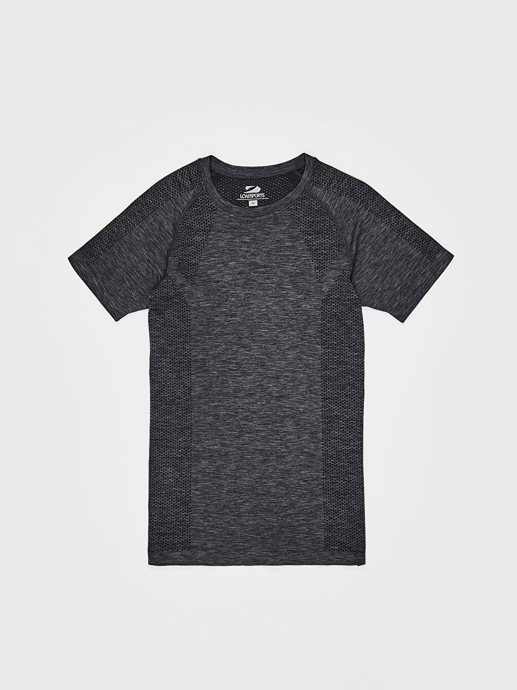 Antrasit Melanj Spor Tişört-3