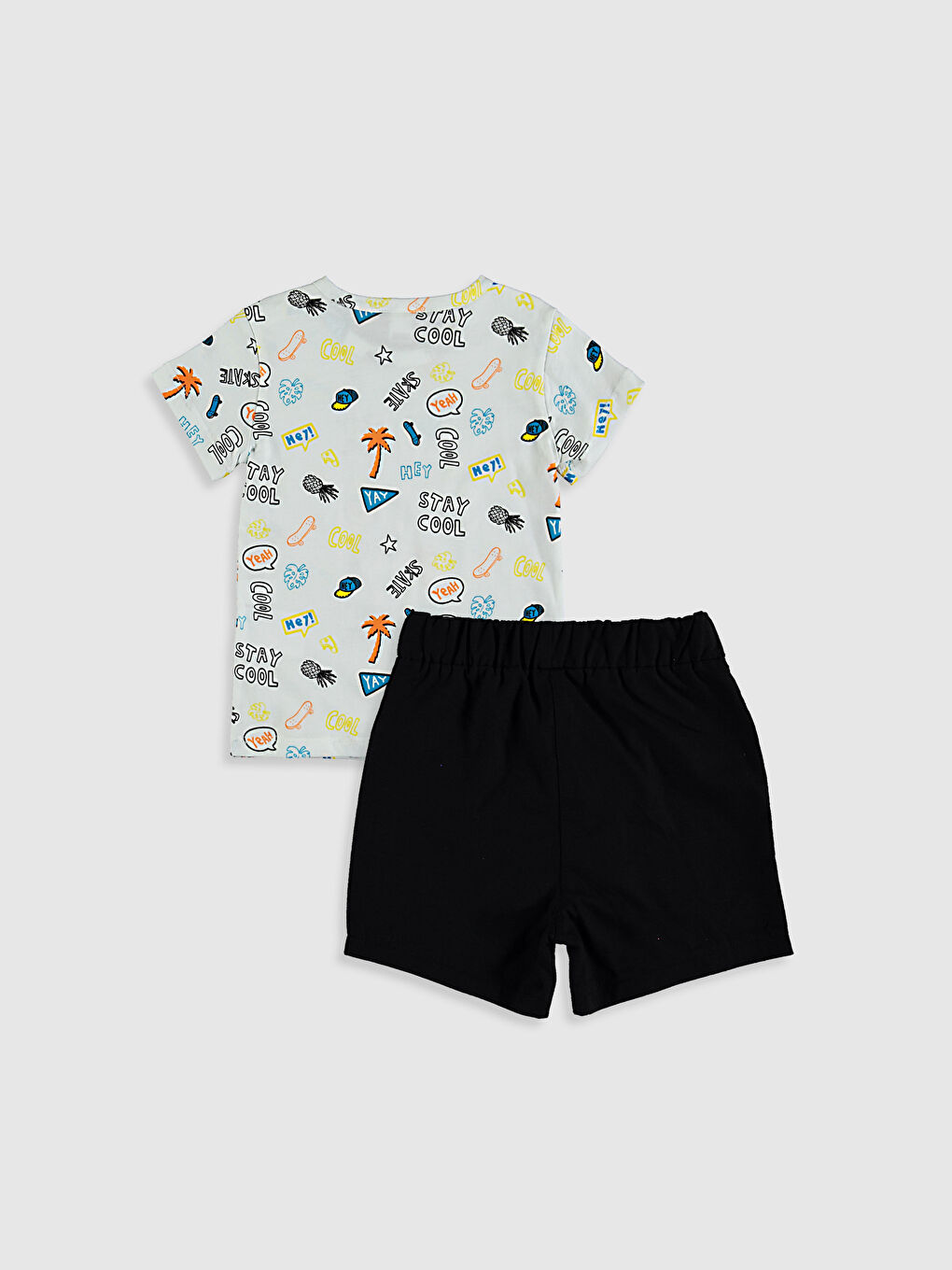 Short Sleeved Baby Boy Suit-1
