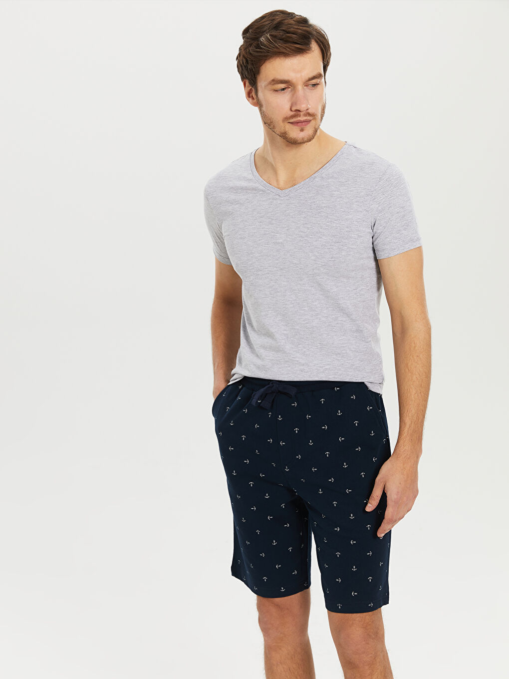 стандартты пішім ерлерге арналған пижама шалбарлары-2