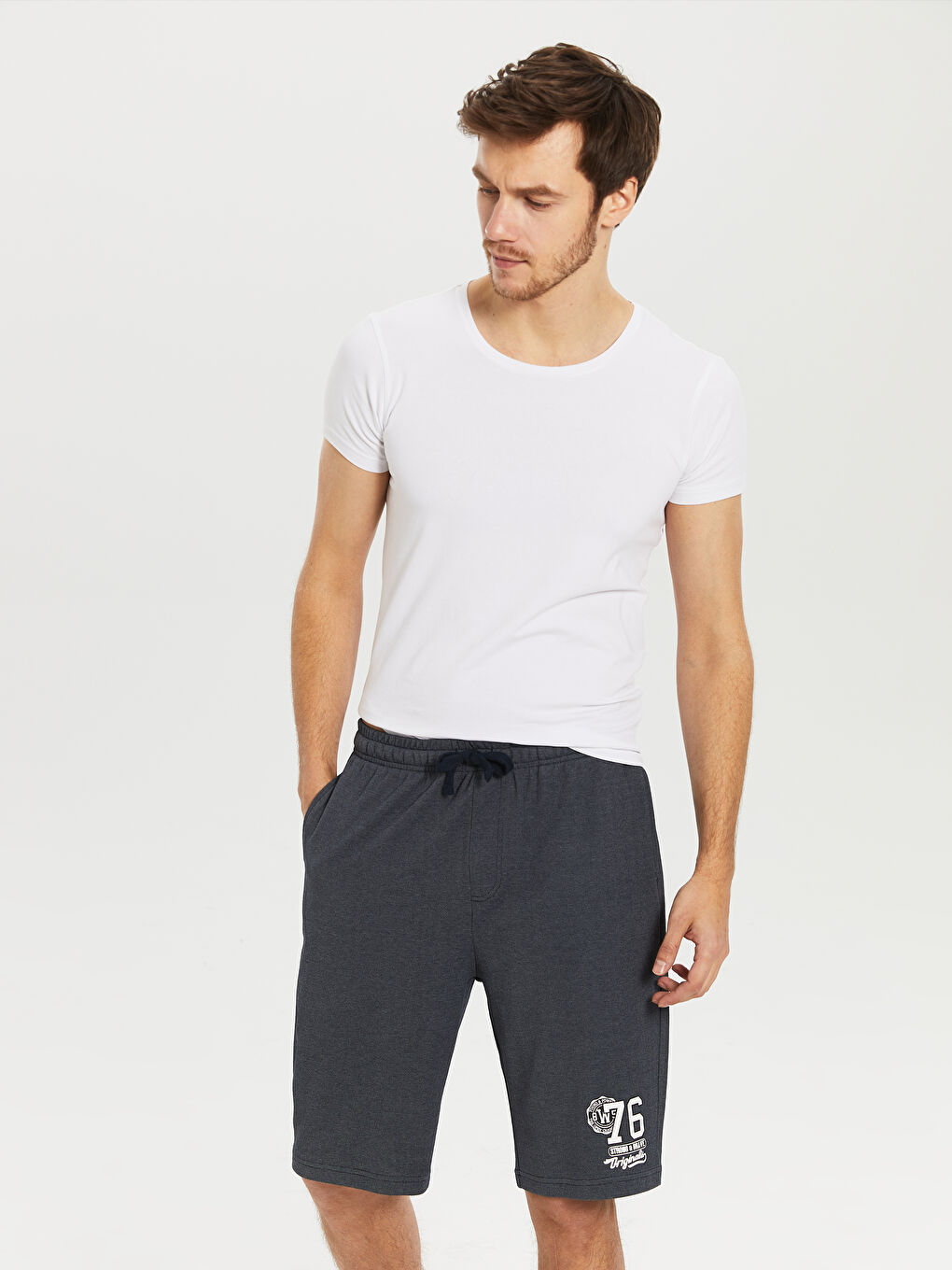 قيعان بيجامات رجالي بقصة عادية-1