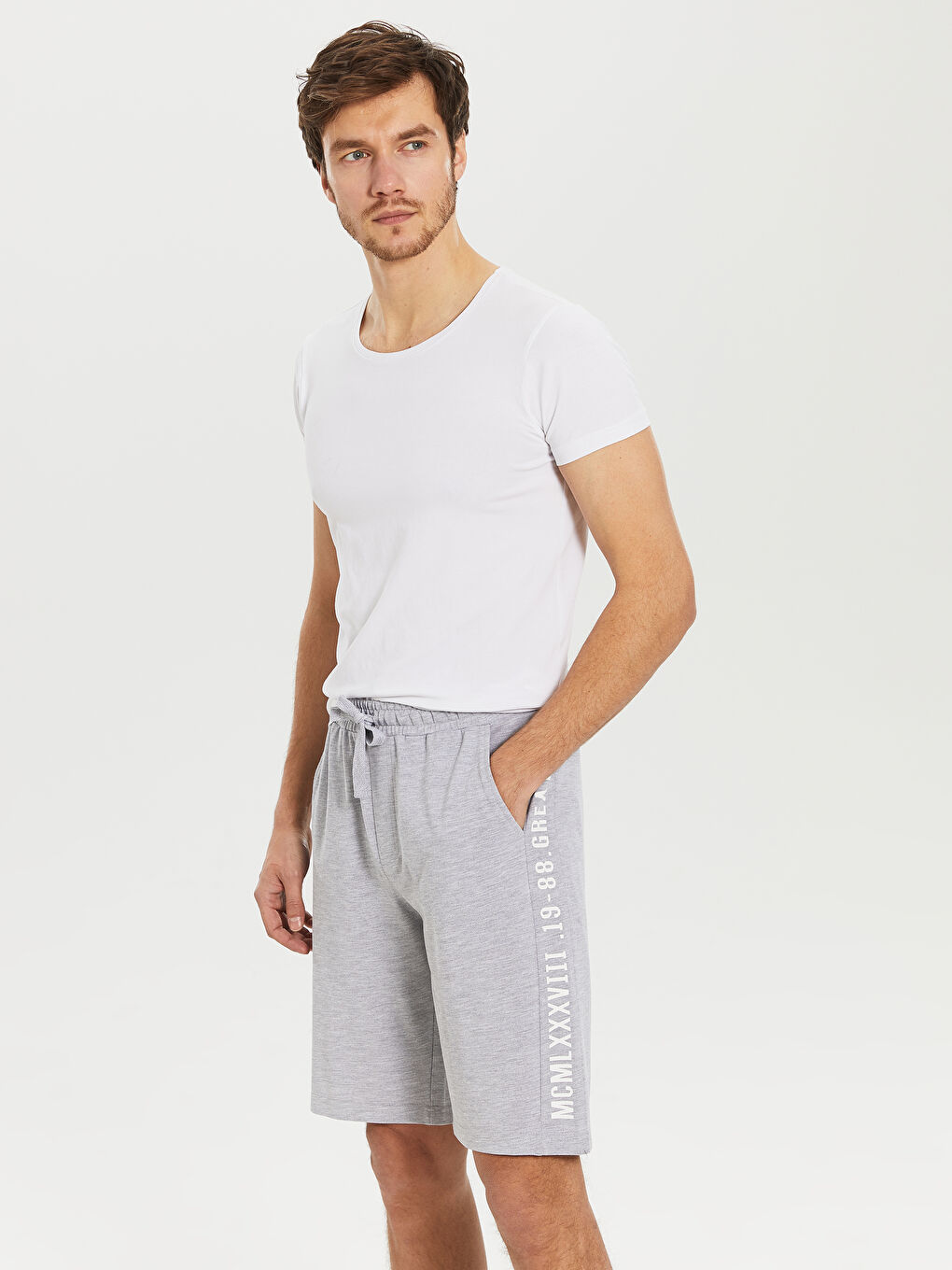 SIVA Donji deo pidžame Muškarac-2