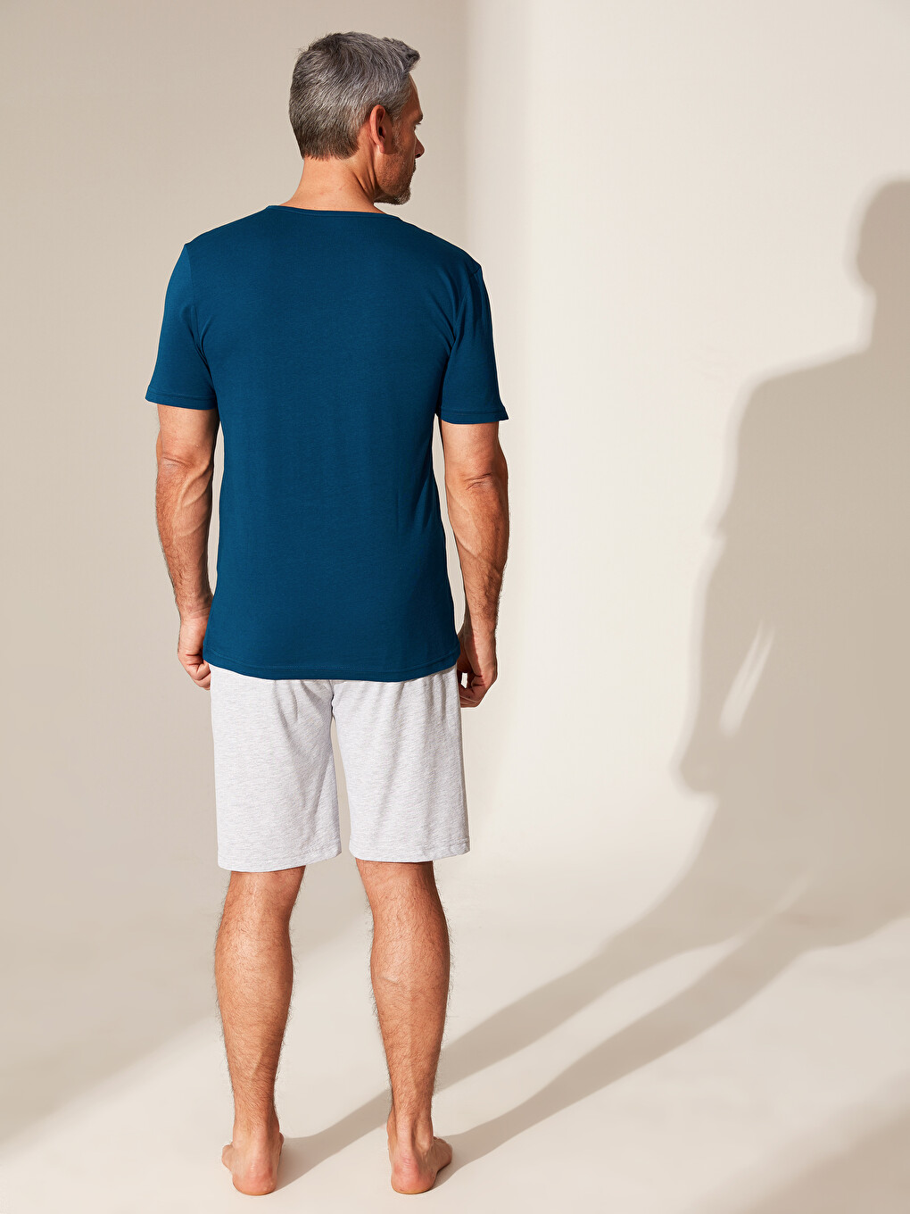 Regular Fit Men's Short Pyjama Set-2