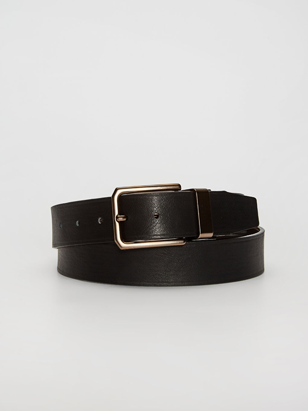 Siyah Çift Taraflı Kemer