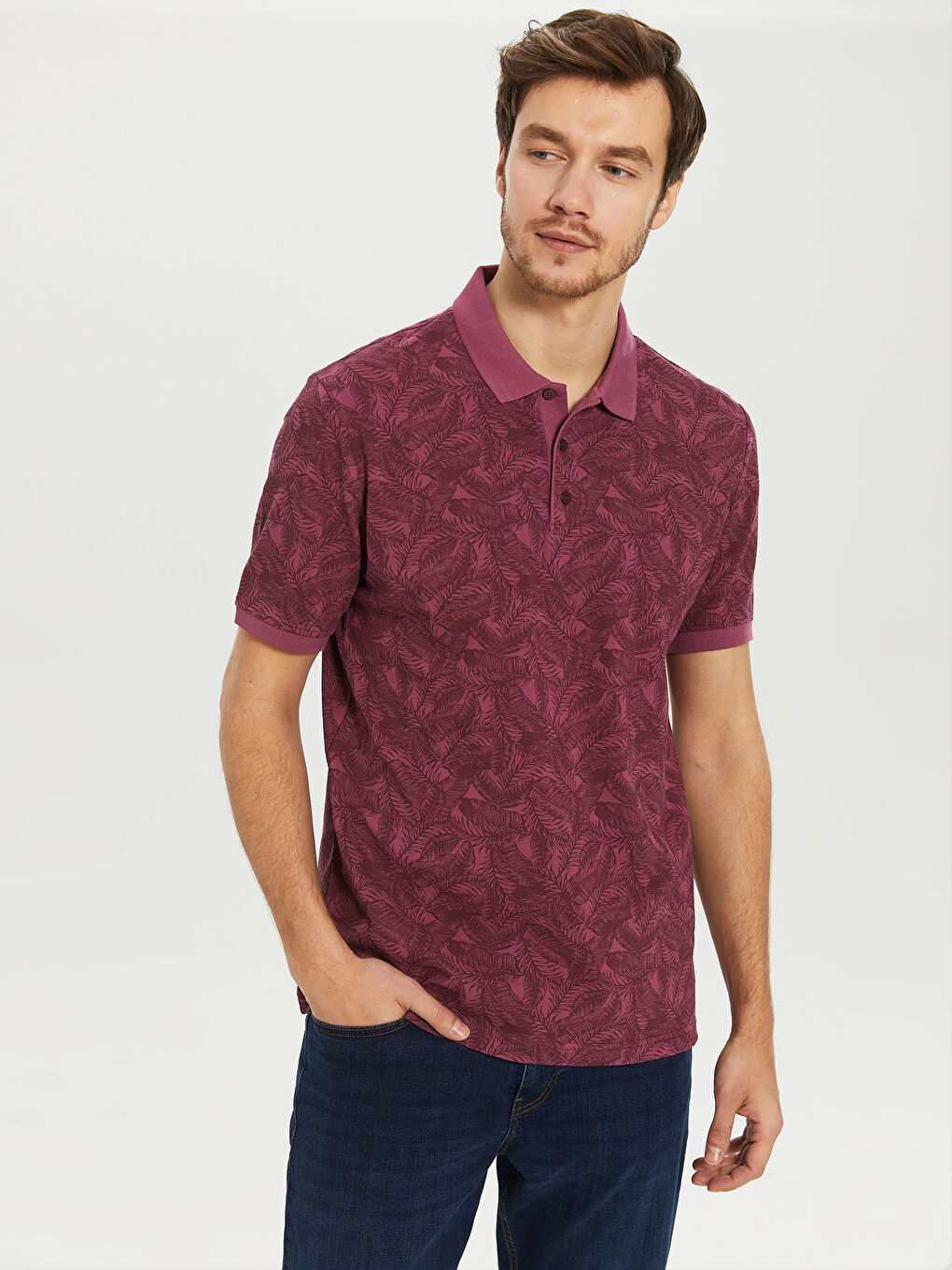 Mürdüm Erkek Tişört-1