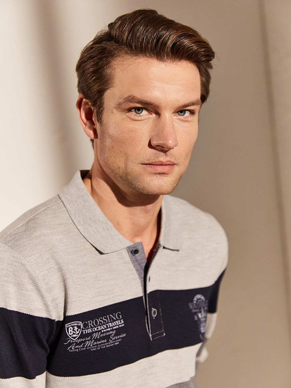 Gri Penye Erkek Tişört