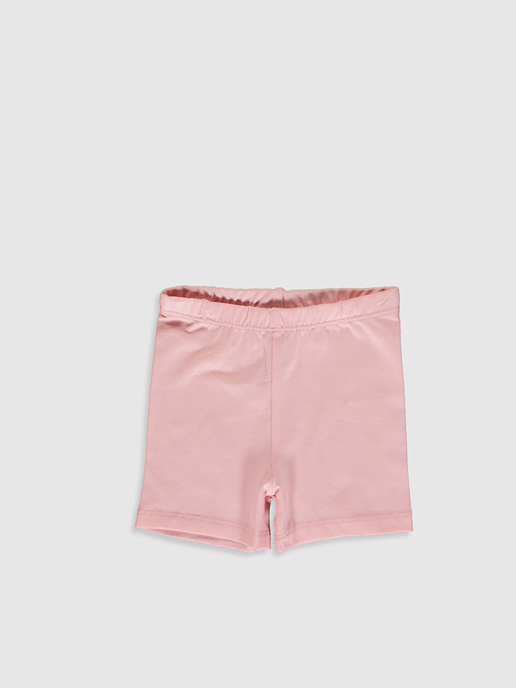 Shorts Bébé Fille Basiques en Coton à Taille Élastique Lot de 2-6