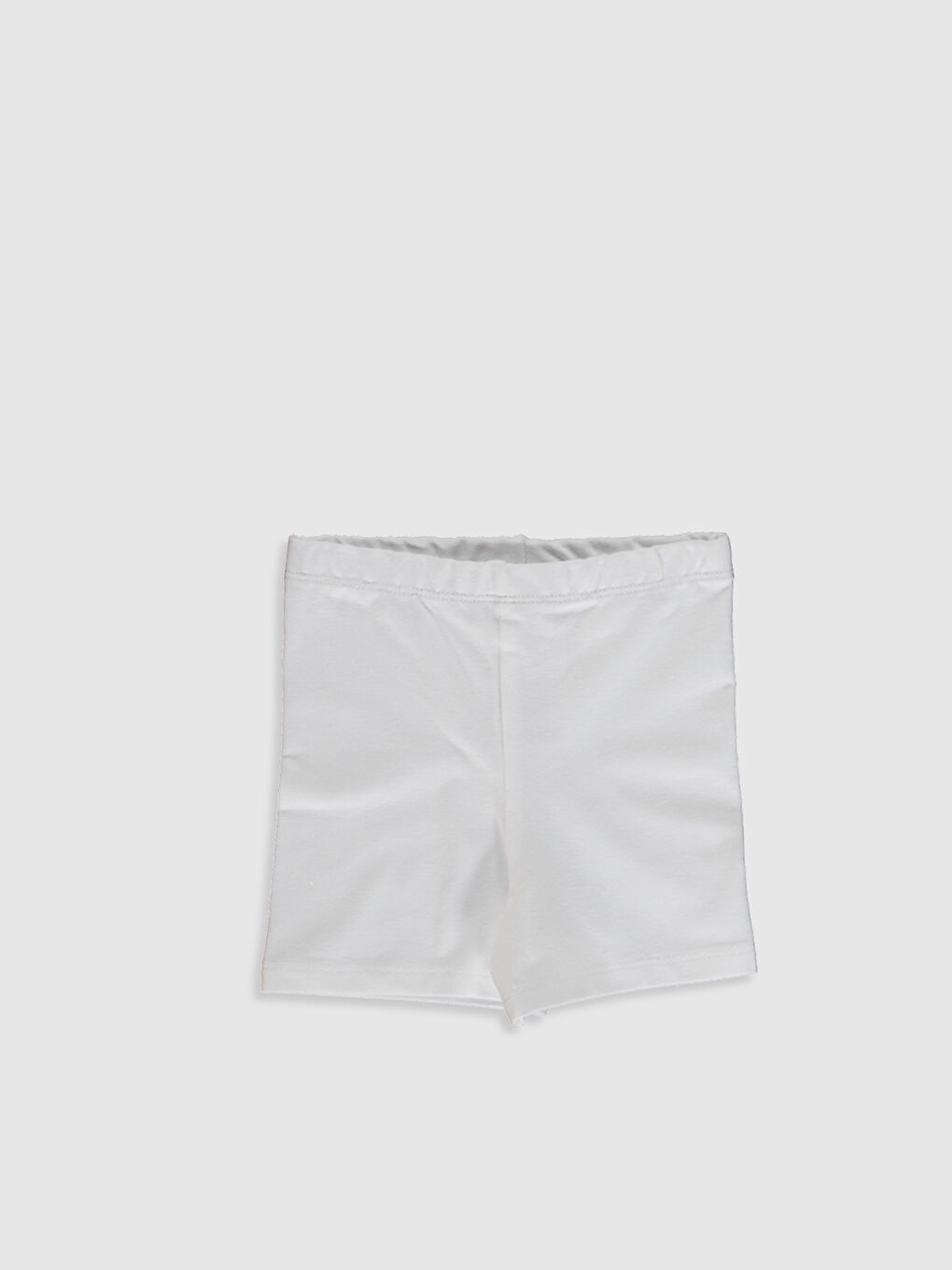 Shorts Bébé Fille Basiques en Coton à Taille Élastique Lot de 2-7