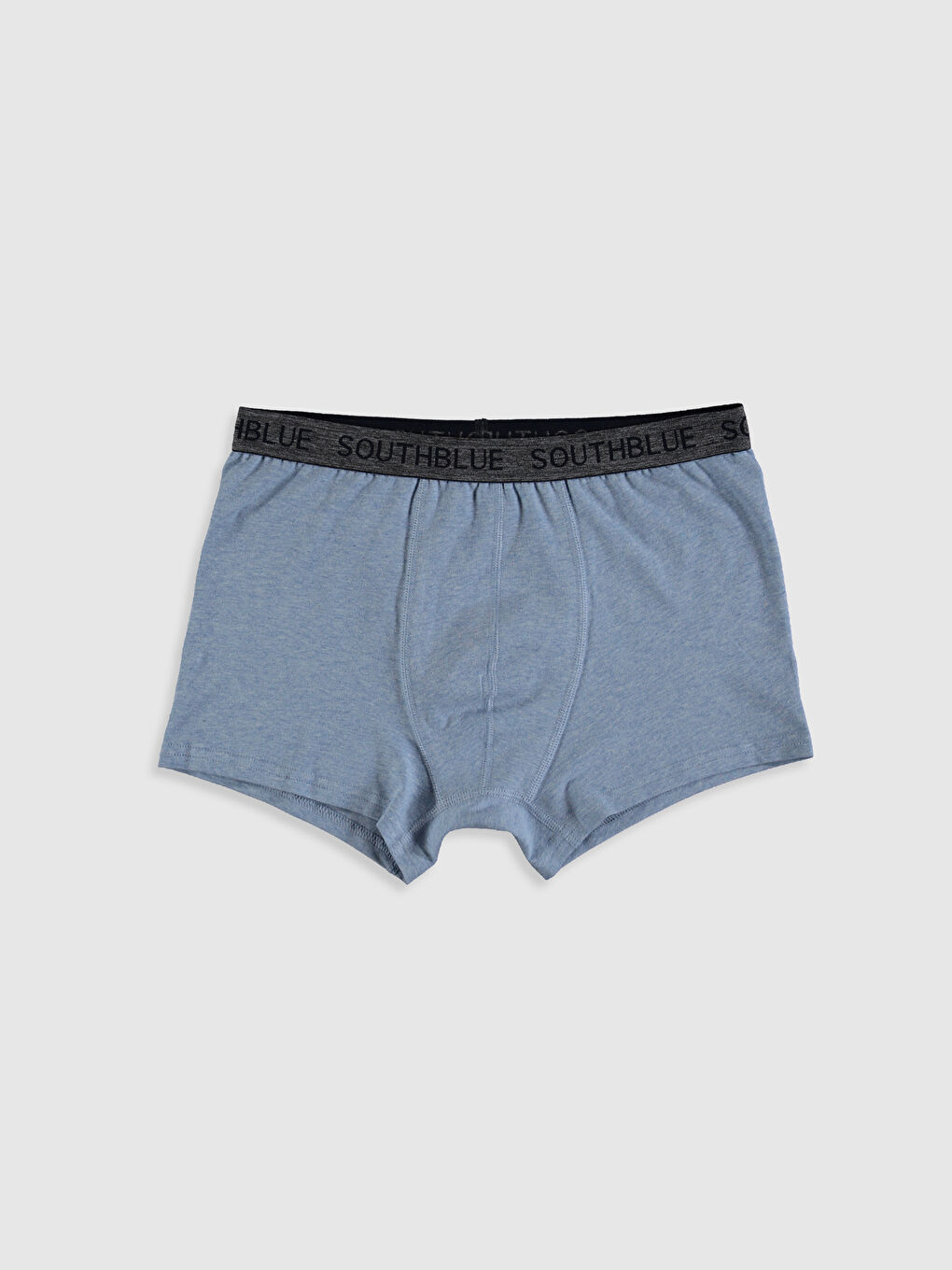 Gri Esnek Kumaş Standart Kalıp Boxer 3'lü-2