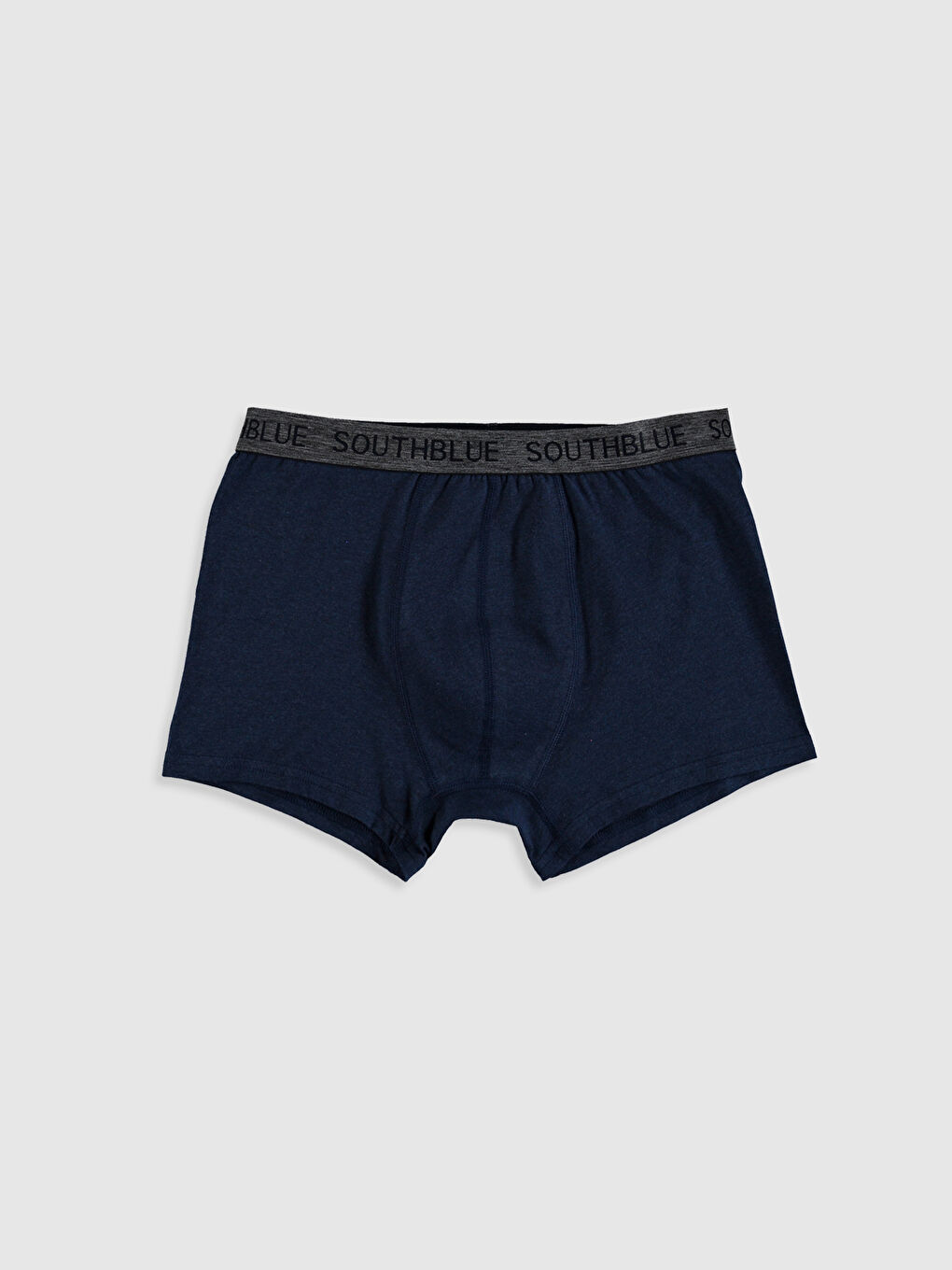 Gri Esnek Kumaş Standart Kalıp Boxer 3'lü-3