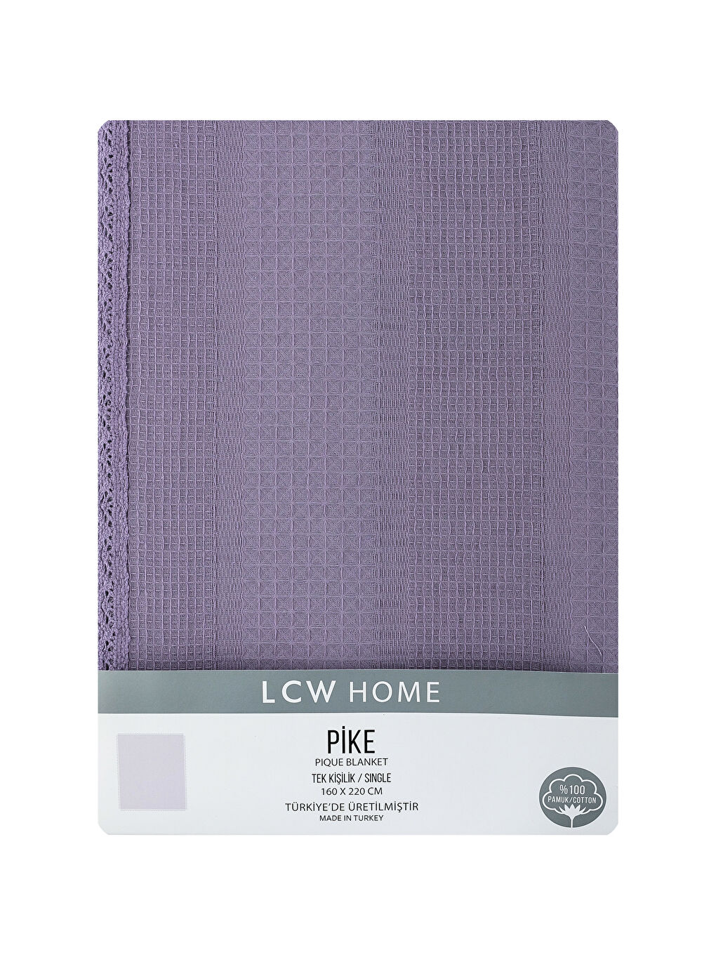 Couvre-lit piqué simple VIOLET-1