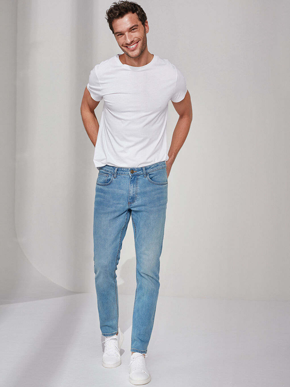 İndigo 750 Slim Fit Erkek Jean Pantolon-6