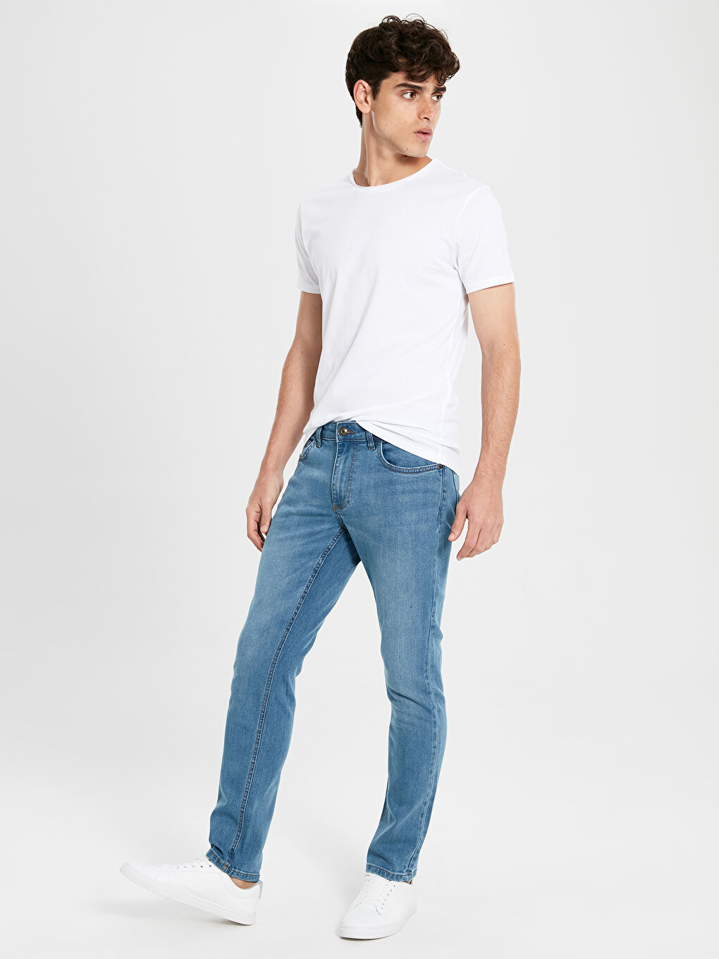 İndigo 750 Slim Fit Erkek Jean Pantolon-4