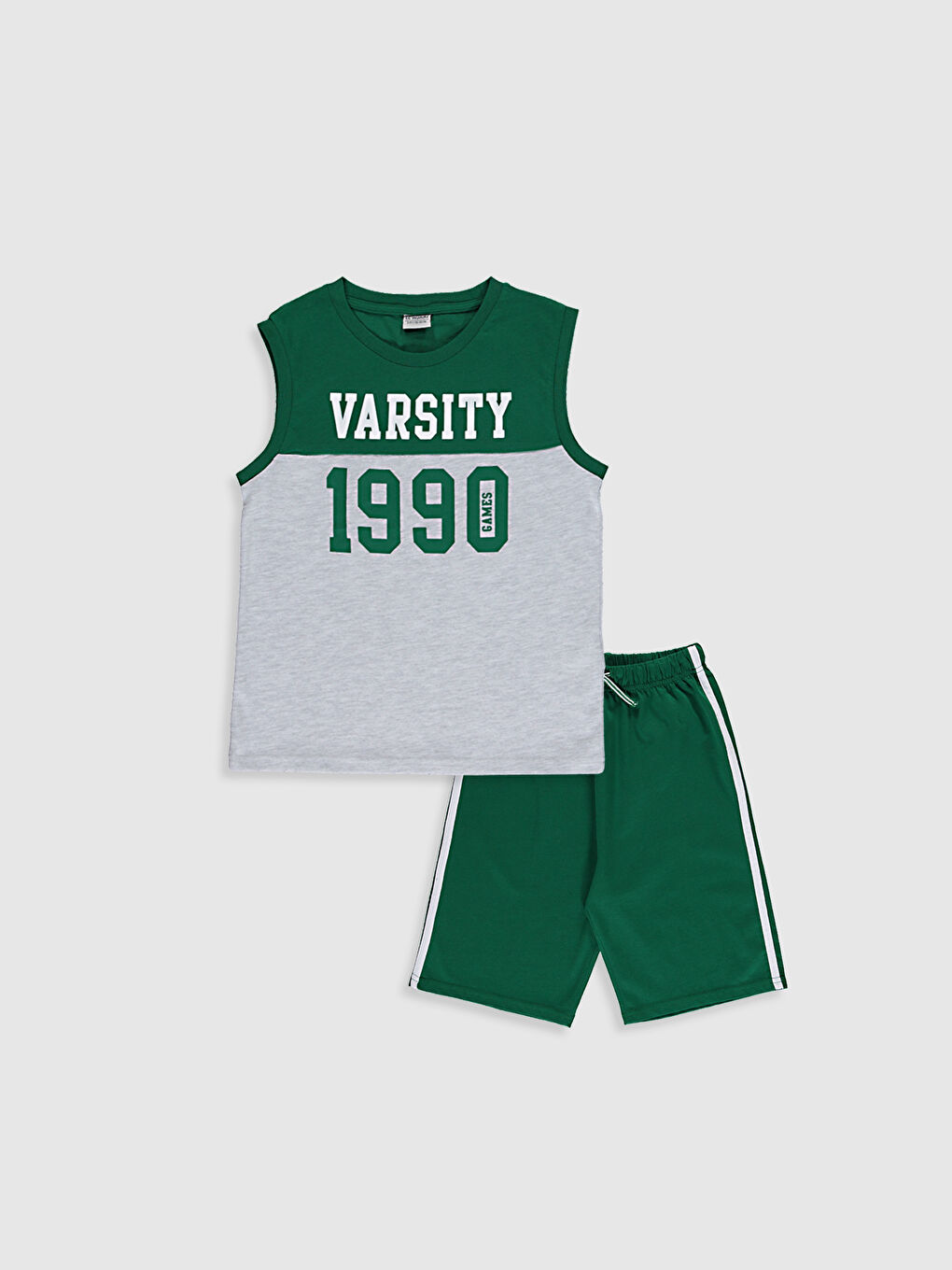 Boy's Wide-cut Tank Top and Short