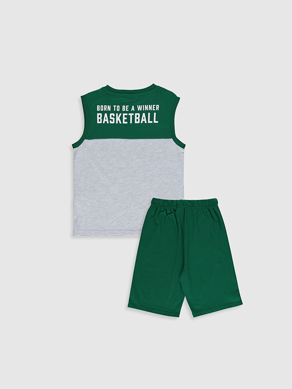 Boy's Wide-cut Tank Top and Short-1
