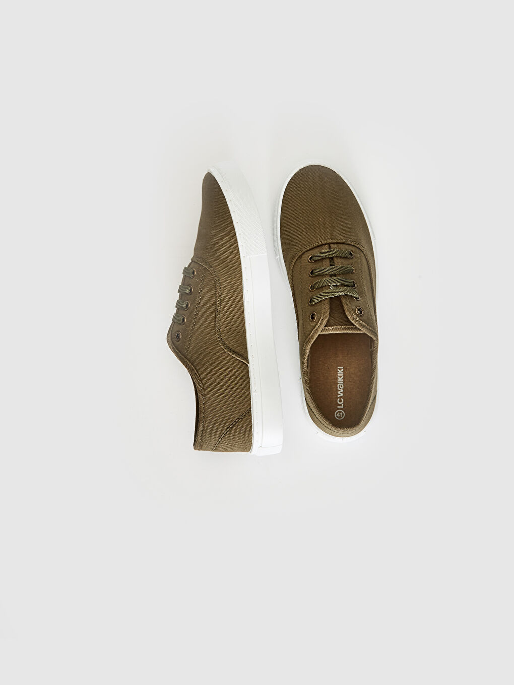 Haki Erkek Bağcıklı Günlük Ayakkabı-2