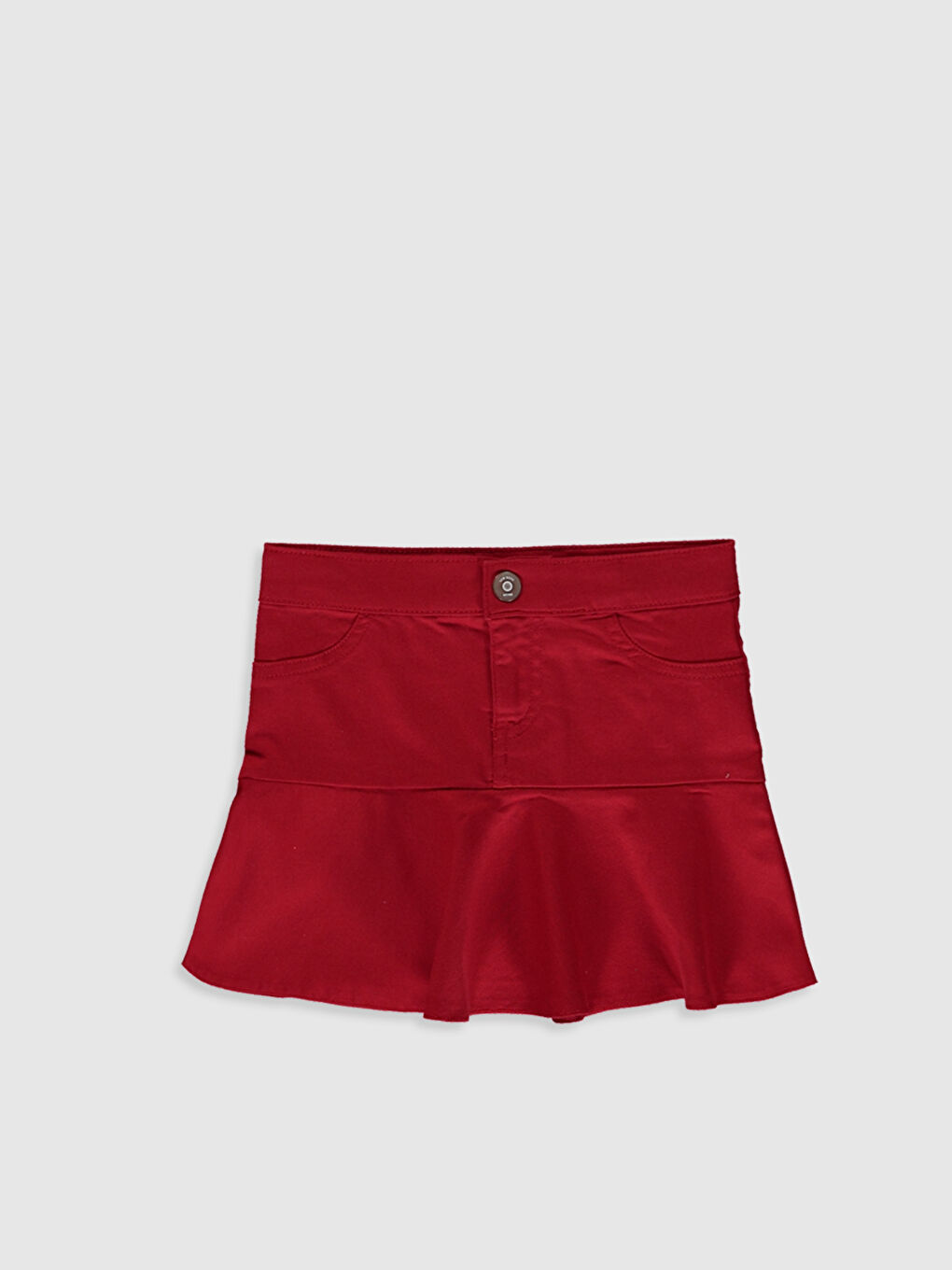 Girl RED Skirt-1