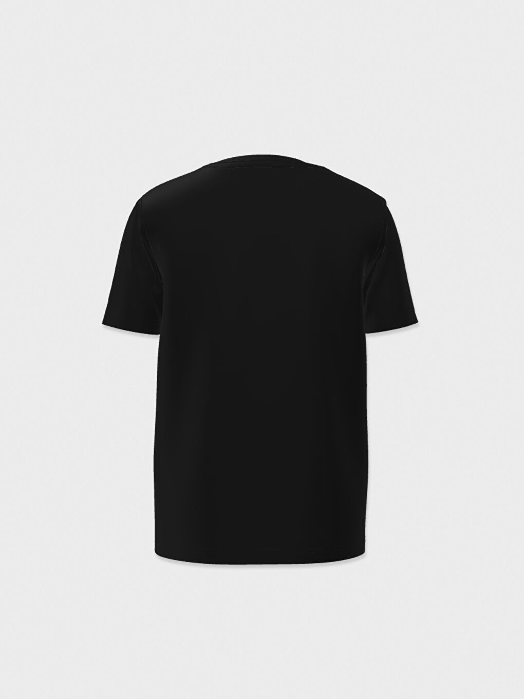 Siyah Erkek Çocuk Karanlıkta Parlayan Tişört-2