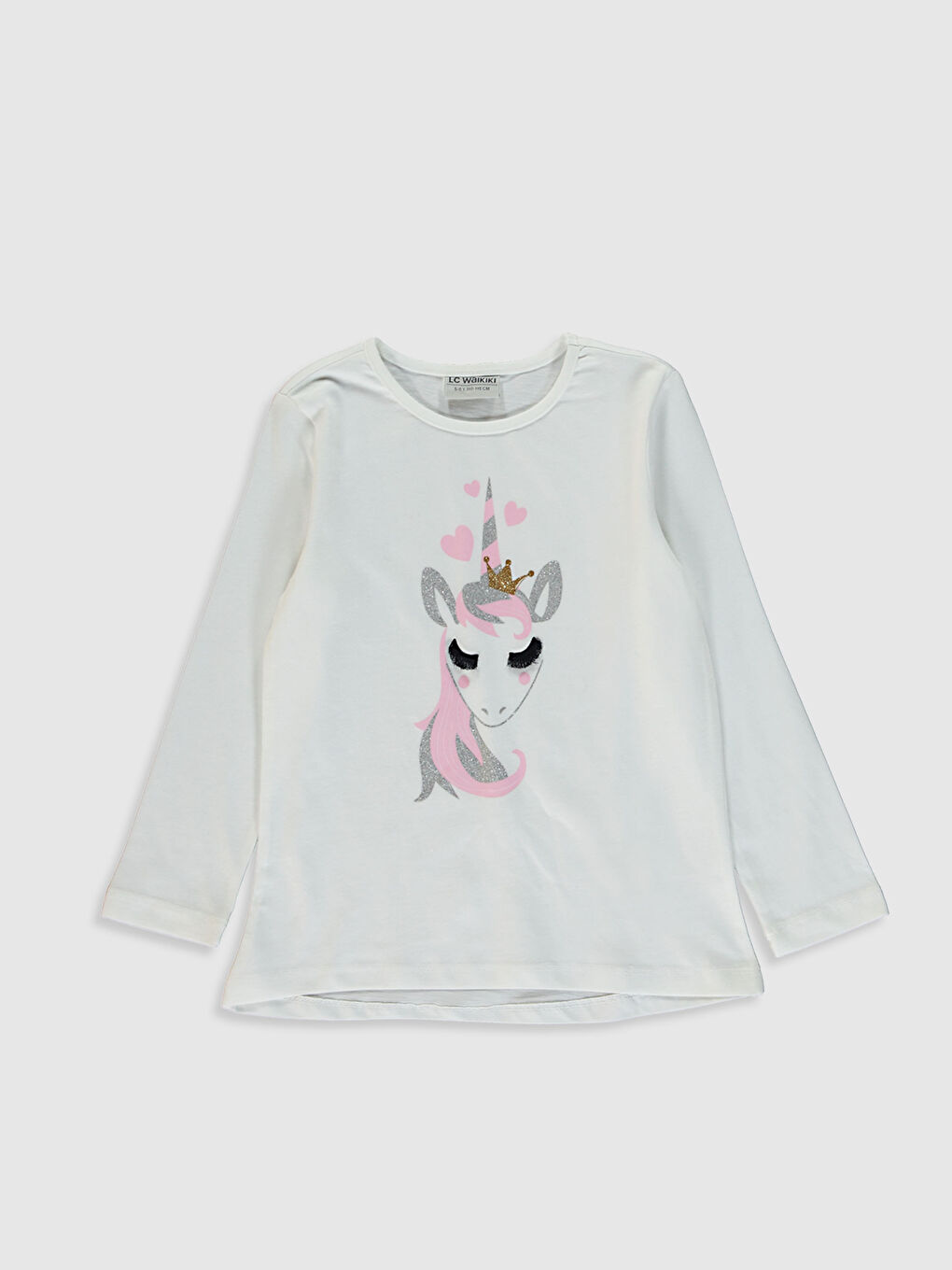 Girl's Printed Cotton T-Shirt