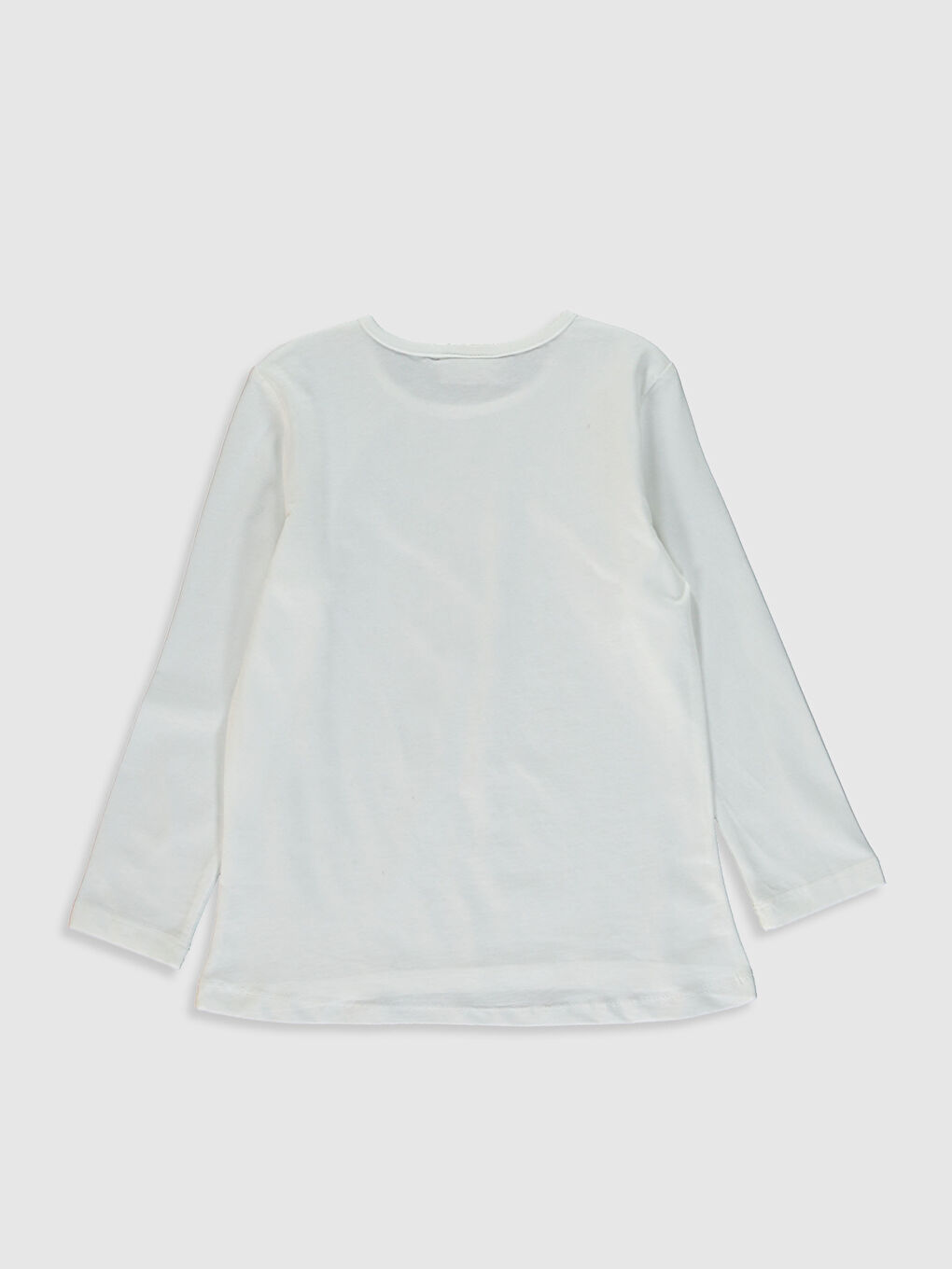 Girl's Printed Cotton T-Shirt-1