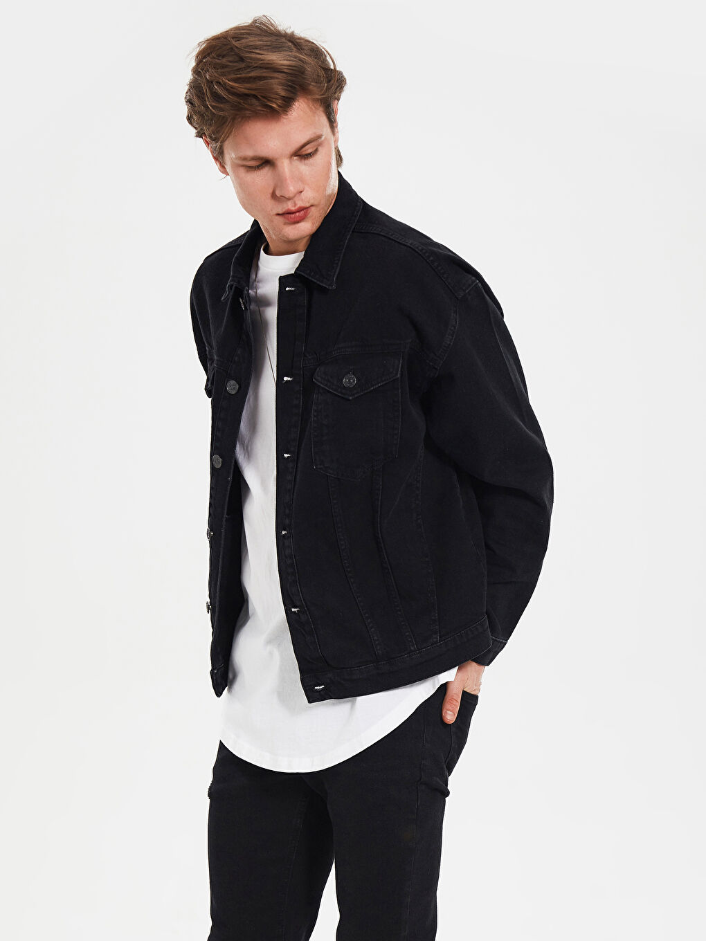 جاكيت جينز للرجال-1