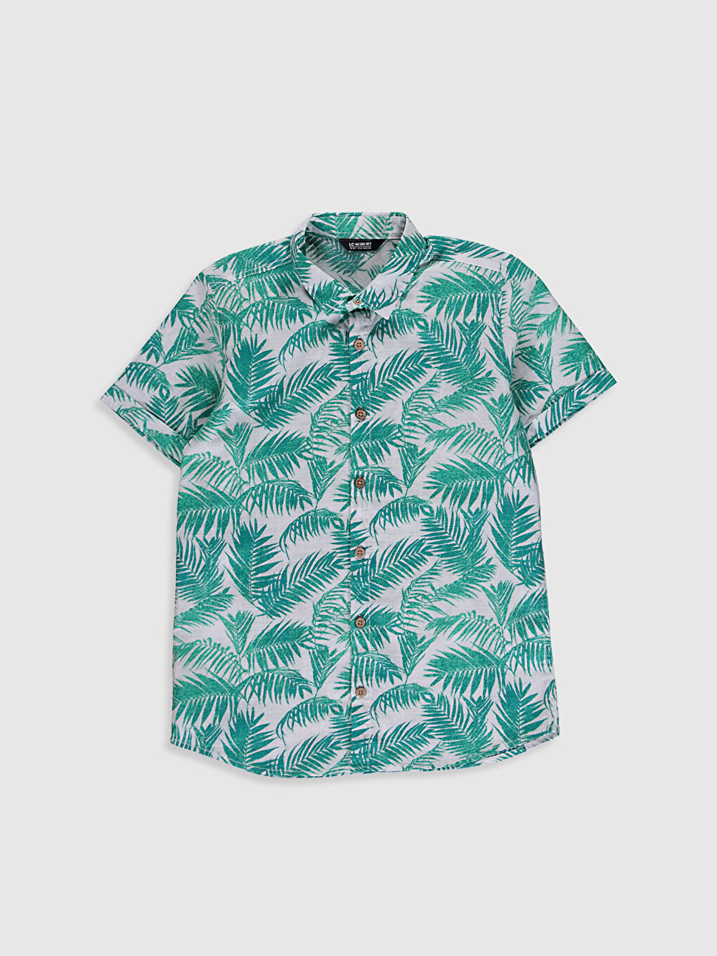 قميص بوبلين مطبوع للأولاد