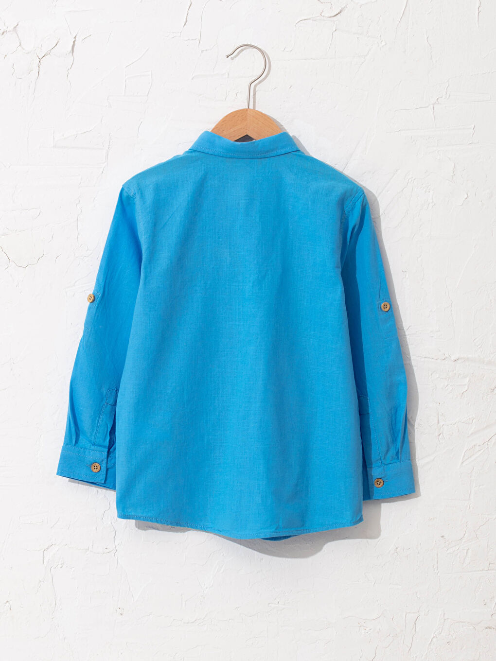 Chemise Popeline à Manches Longues pour Garçon-1