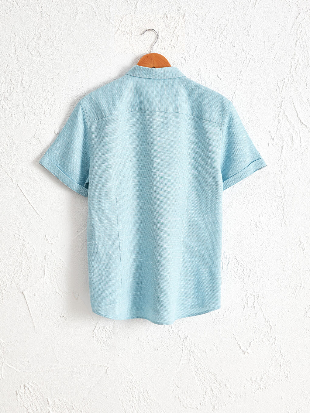 Slim Fit Short Sleeve Twill Shirt -0S5180Z8-CT4