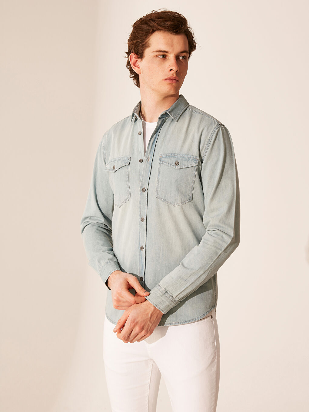 Men's Denim Shirt