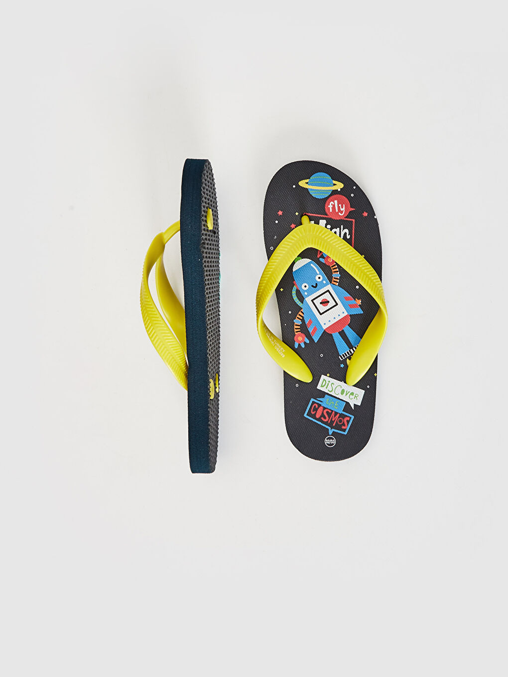 Lacivert Erkek Çocuk Parmak Arası Plaj Terliği-2