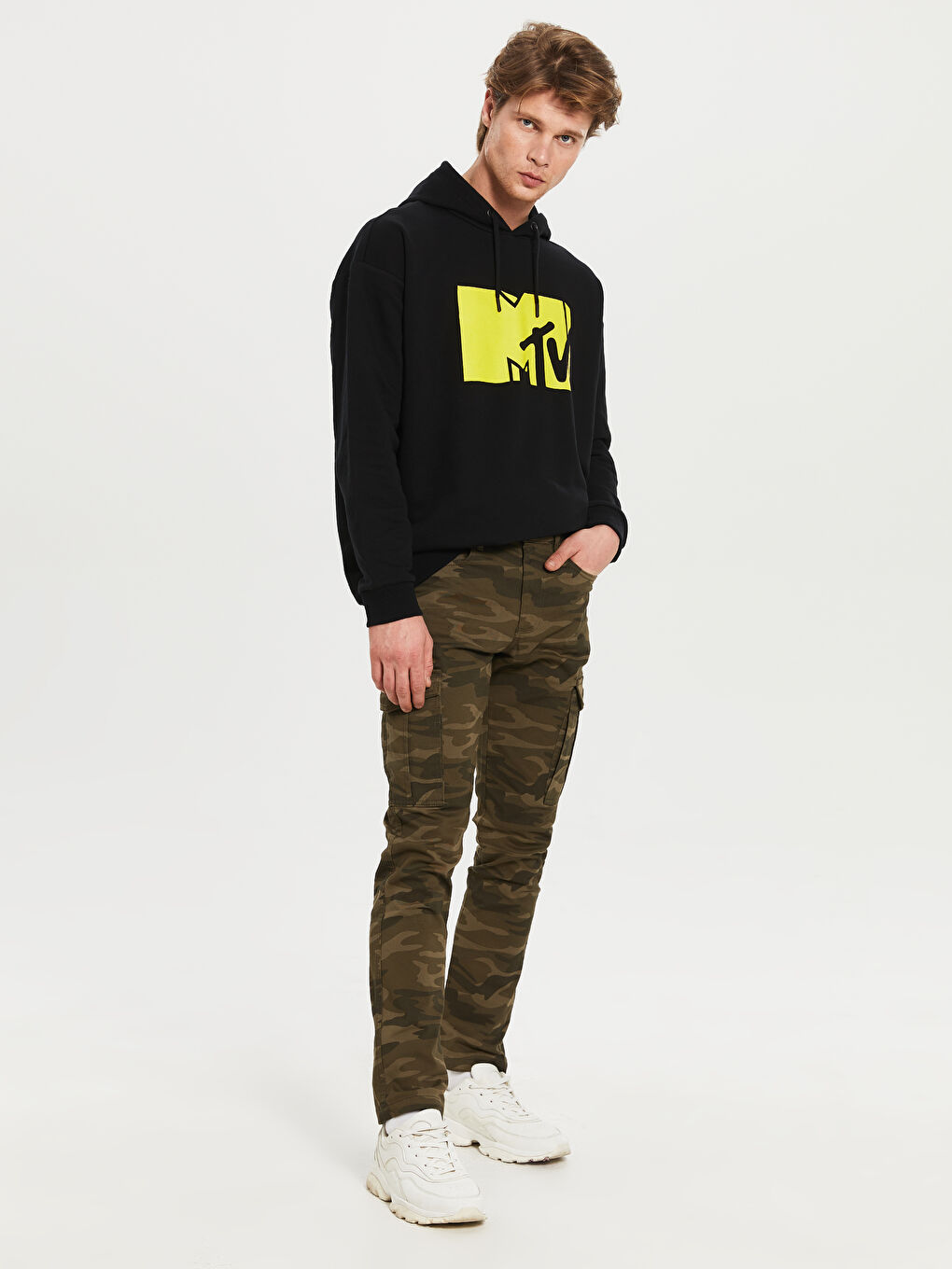 Haki Gabardin Erkek Pantolon